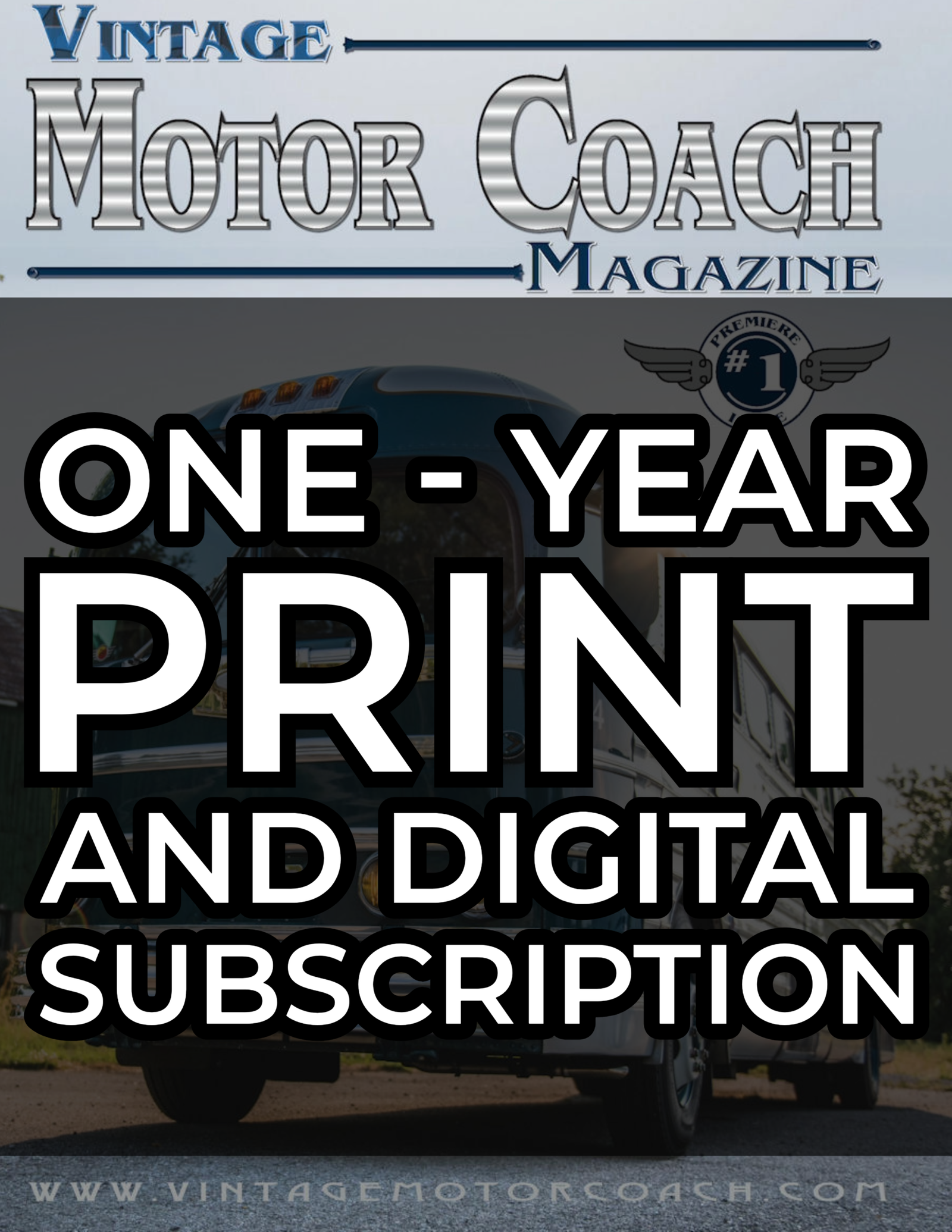 Vintage Motor Coach Print + Digital Subscription 1 Vintage Motor Coach Print + Digital Subscription