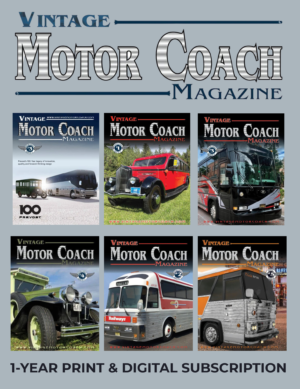 Vintage Motor Coach Print + Digital Subscription