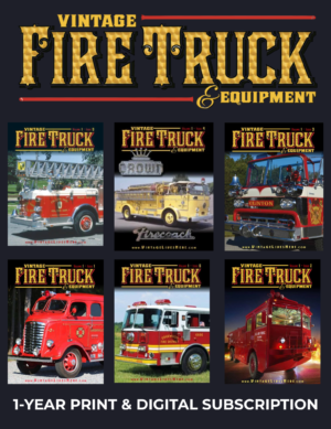 Vintage Fire Truck Print + Digital Subscription