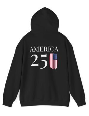 25th Anniversary America Hoodie — Patriotic USA Flag Pullover
