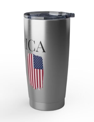 America 250 Flag Stainless Steel 20oz Tumbler