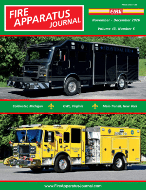 Fire Apparatus Journal Nov–Dec 2026 | Vol. 43, No. 6
